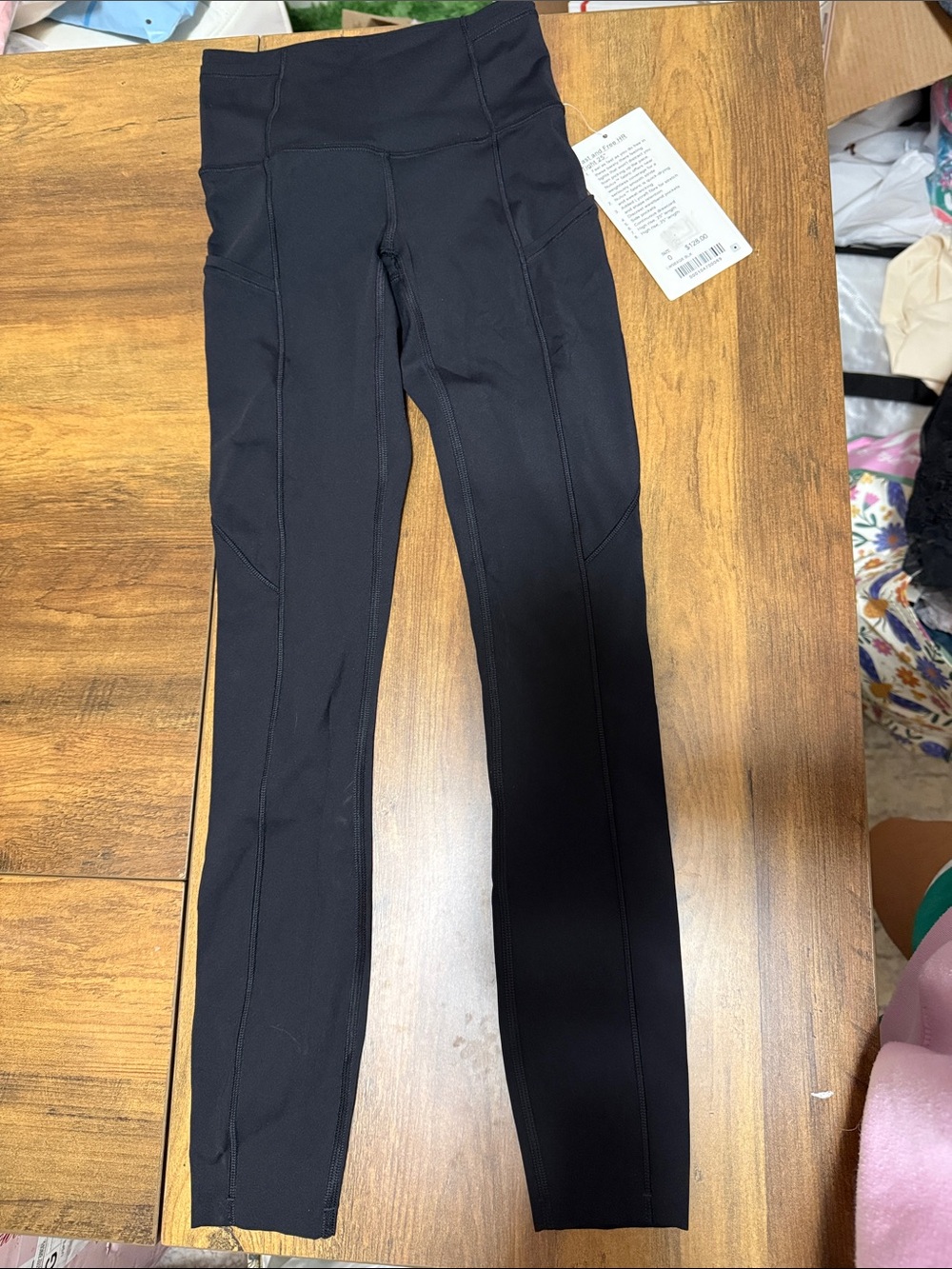 Lululemon size 0  High-Waist Black Active Leggings